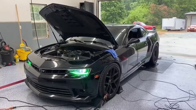 2015 Camaro M6, TSP 3 cam, LT headers , X pipe, Black widow mufflers E85 before and after results! смотреть онлайн