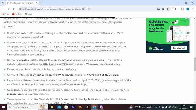 How To Stream Nintendo Switch on Discord (2024) - Easy Fix смотреть онлайн