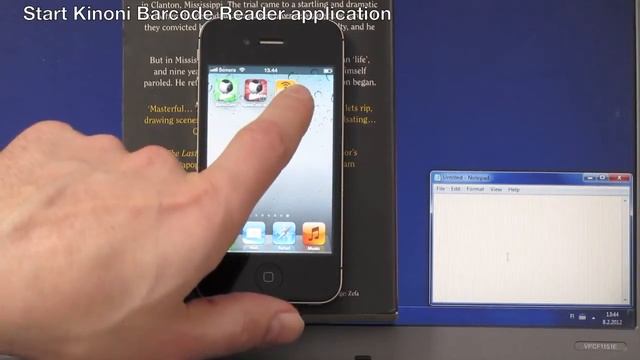 Kinoni Barcode Reader iOS Setup смотреть онлайн