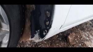 Увеличенные брызговики для весты