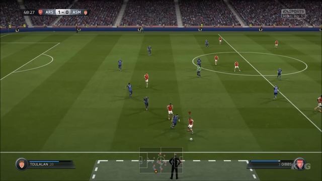 FIFA 15 - UEFA Champions League - Arsenal vs AS Monaco Gameplay (PC HD) [1080p] смотреть онлайн