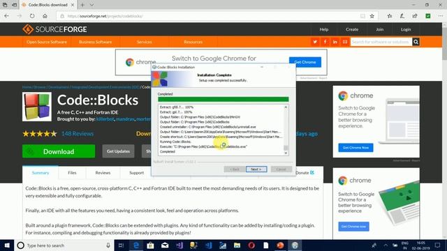 How to install CODE ::BLOCKS FOR WINDOWS,Tutorial for C Language in Hindi-Part 30 смотреть онлайн