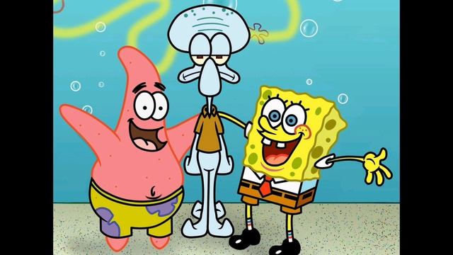 SpongeBob, Squidward and Patrick ~ Bad Apple смотреть онлайн