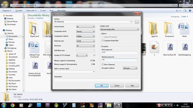 How to set a password for a folder Windows 7,Vista,XP смотреть онлайн