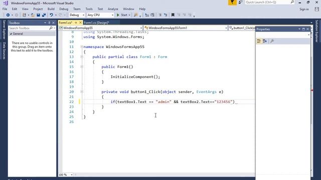 Create Admin Panel in C# смотреть онлайн
