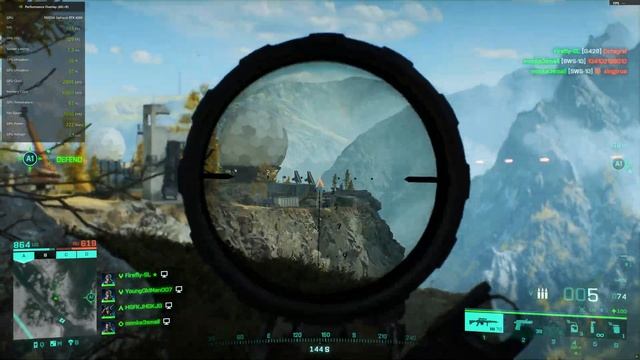 Battlefield 2042 : RTX 4090 24GB ( 4K Ultra Graphics RTX ON /DLSS ON ) смотреть онлайн
