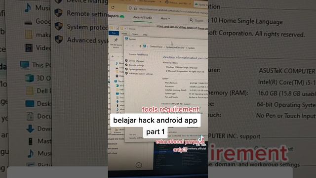 Belajar Android Reverse Engineering part 1 - Tools requirement смотреть онлайн