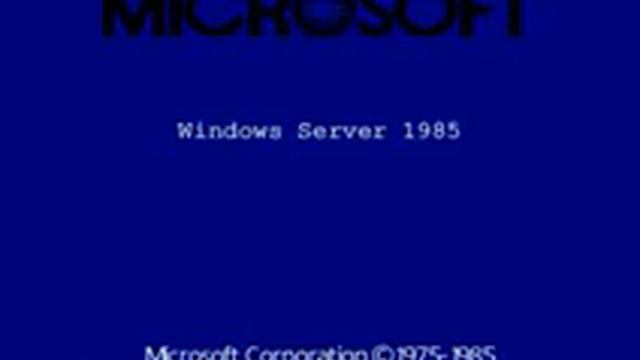 Windows Never Released 1: Windows Server 1985 смотреть онлайн