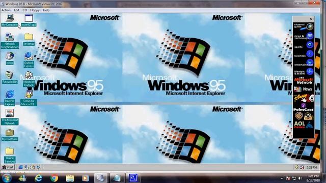 Windows 95 B vs Windows NT 4 0 Workstation.avi смотреть онлайн