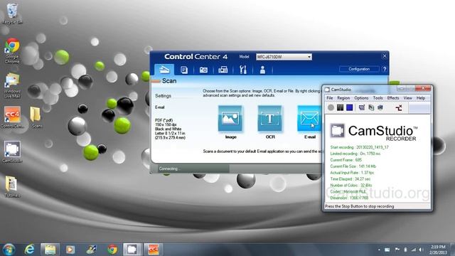Directly Email a ControlCenter4 Scan смотреть онлайн