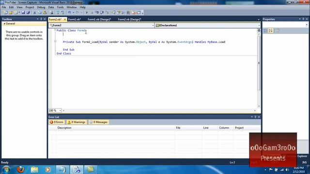 Visual Basic 2008 Tutorial - Screen Capture смотреть онлайн