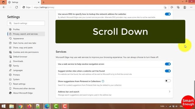 How to change search engine in Microsoft Edge from Bing to Google? // Smart Enough смотреть онлайн