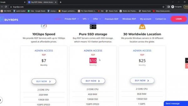 Free RDP Remote Desktop Server windows server 2022 best for watch time
