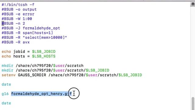 Starting with Gaussian Calculations: Running Gaussian Calculations on a Remote Linux System (Henry) смотреть онлайн