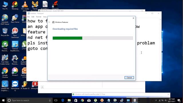 an app on your pc needs the following windows feature смотреть онлайн
