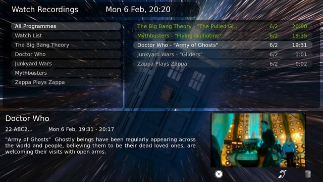Mythbuntu - Watch Recordings (fan art) смотреть онлайн