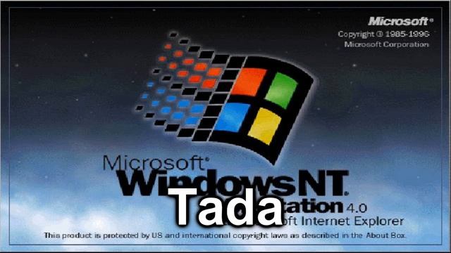 Windows NT 4.0 Sound: Tada смотреть онлайн