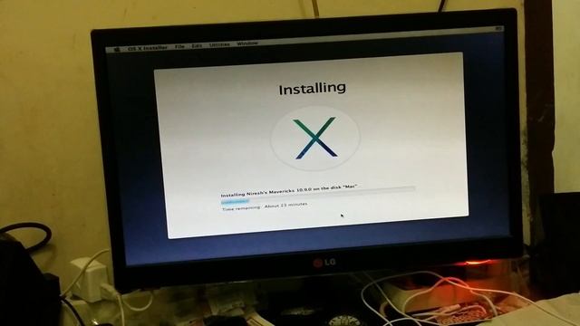 Install Mac OS X Mavericks 10.9 on Windows PC with Niresh смотреть онлайн