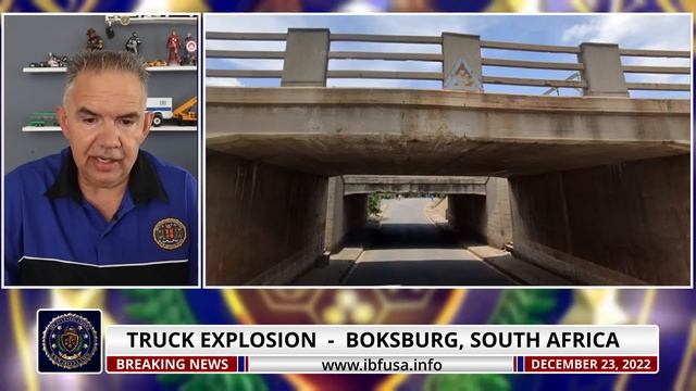 Stan Bezuidenhout on the Boksburg Truck Explosion - Dec 24 2022 смотреть онлайн