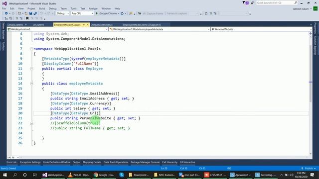 Part 42 Opening a page in new browser window in MVC || смотреть онлайн