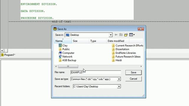 Compiling and Running COBOL Code in Net Express смотреть онлайн