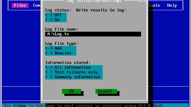 How to run the wizard using PC-Diag for DOS смотреть онлайн