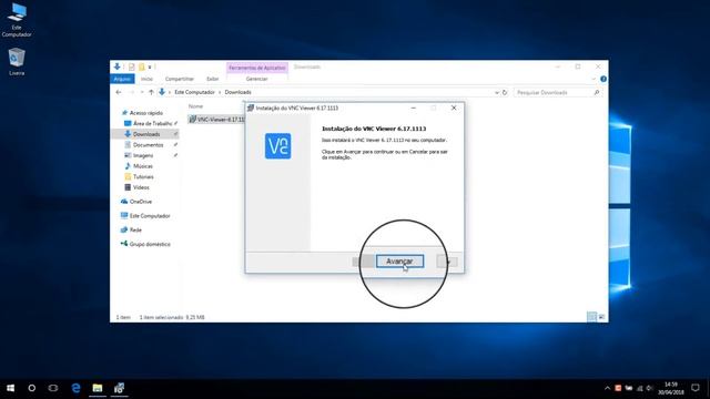 Instalação VNC Viewer, passo a passo. смотреть онлайн