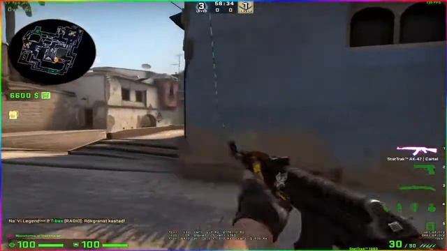 Mirage Window Smoke 64 Tick смотреть онлайн