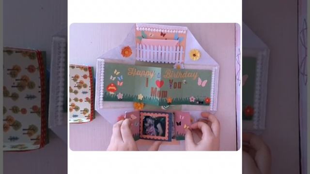 Sweet Birthday Gift Idea for Mom ! Explosion Box смотреть онлайн