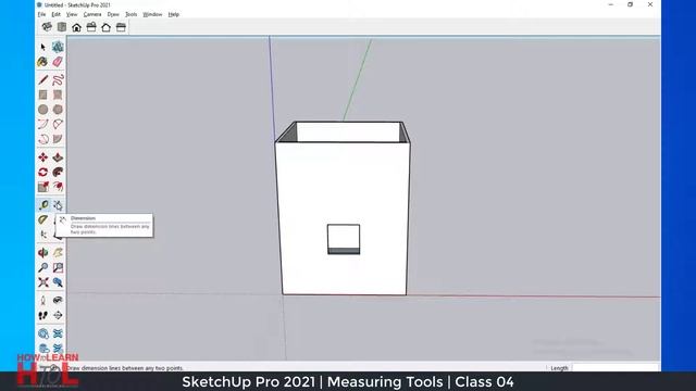 SketchUp Pro 2021 Complete Tutorial | Measuring Tools in Urdu Hindi Class 04 смотреть онлайн