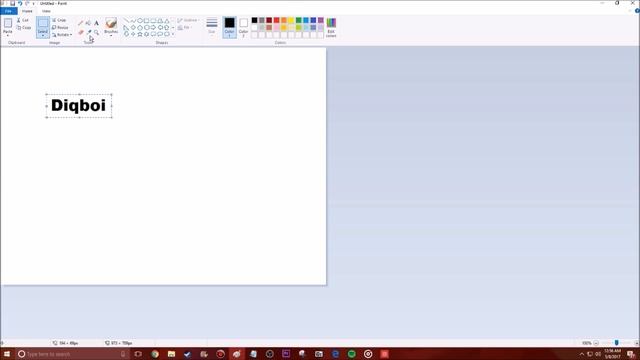 How Do I Rotate Text in MS Paint смотреть онлайн