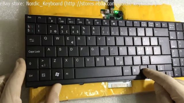 Mp.09a96dn-4421 Nordic Keyboard for Medion Akoya P6620 P7612 смотреть онлайн