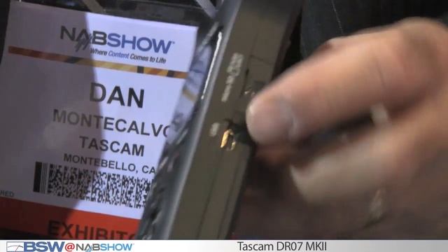 BSW Presents: Tascam DR-07 MKII Portable Recorder смотреть онлайн