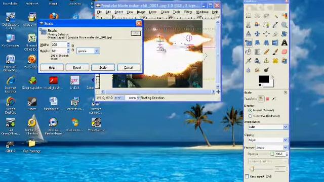 JohnnyPennusiX2's tutorial on how to make a muzzle flash on windows movie maker. смотреть онлайн