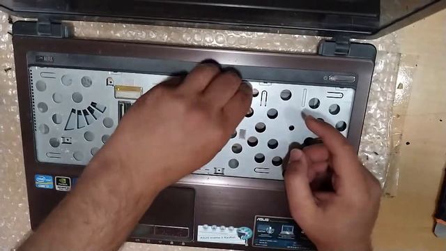 disassembly/smontaggio notebook Asus k53c pulizia ventola interna смотреть онлайн