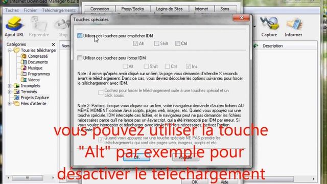 Comment désactiver Internet download manager IDM смотреть онлайн