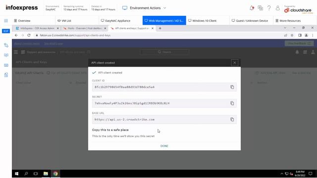 Easy NAC - CrowdStrike Falcon integration смотреть онлайн