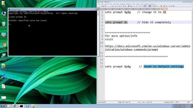 How to Hide/Customize Command Prompt path смотреть онлайн