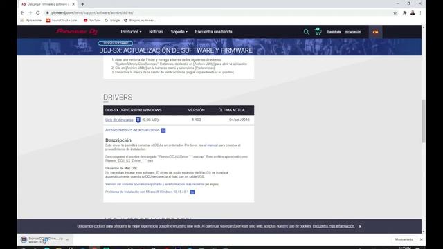 Instalar El Drivers Para PIONNER DDJ SX Serato Dj En Windows 10 смотреть онлайн