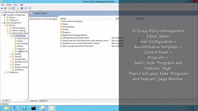 🇱🇰 How To Hide Installed Programs From Programs and Features In Windows Control Panel ? 🔌🌏💻 смотреть онлайн