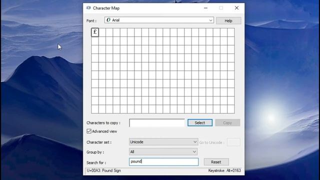 Windows 10 Character Map смотреть онлайн