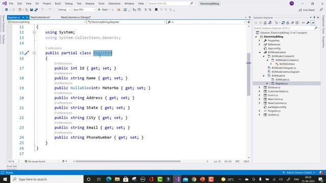 Electricity Billing System Project in C# | Part-2 смотреть онлайн