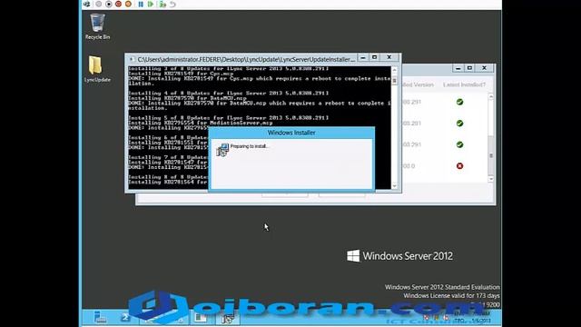 Lync Server 2013 Standart Edition Cumulative Update 1 (CU1) installation смотреть онлайн