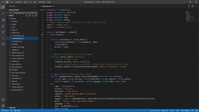 Academy Workshop #1: TONOS CLI & Debot смотреть онлайн