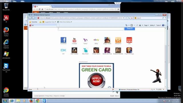 How to remove V9 from Internet Explorer смотреть онлайн