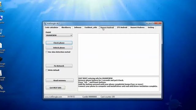 How to update card with NCK Dongle Main exe and access support смотреть онлайн