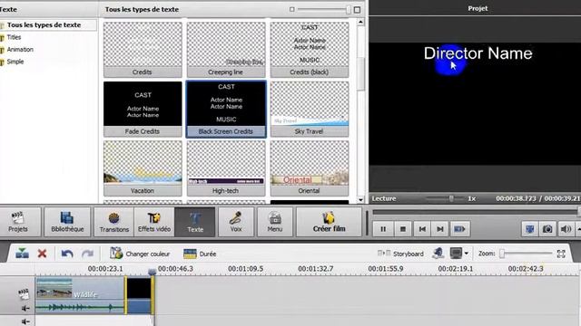 Tutoriel 6 - AVS Video Editor Sous Windows 7 / 8 / 10,- Générique de Fin смотреть онлайн