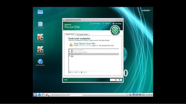how to scan your system with kaspersky rescue disk смотреть онлайн