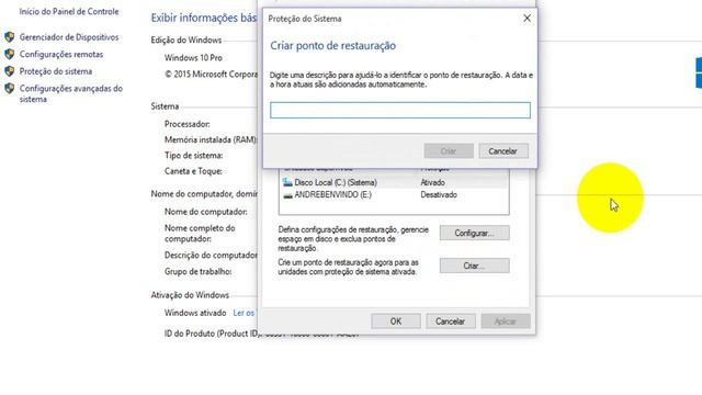 Como Corrigir erros no Windows através da Restauração do Sistema смотреть онлайн