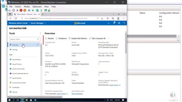 8a - Install Windows Admin Center in Windows 10 смотреть онлайн